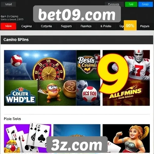 bet09.com oferece variedade de jogos de cassino